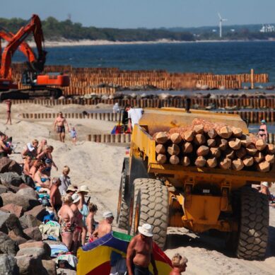 Строительство волнорезов в Зеленоградске завершится в конце июня