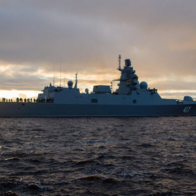 Морская авиация и корабли Балтфлота участвуют в испытаниях фрегата «Адмирал Горшков»
