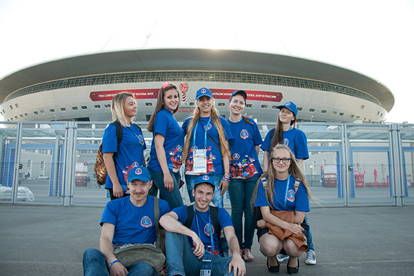 Калининградские волонтеры участвуют в организации Кубка Конфедераций