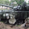 На репетиции парада в Минске танк врезался в столб