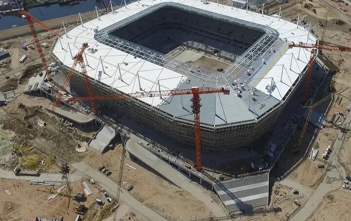 Александр Рольбинов: «Строительство стадиона «Калининград» идет в соответствии с графиком»