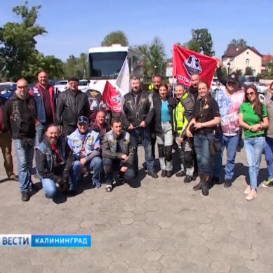 Калининградские байкеры поддержали акцию «Волна Памяти»