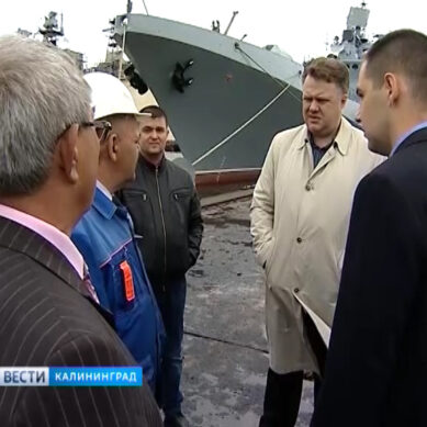 Бизнесмены из Татарстана посетили судостроительный завод «Янтарь»