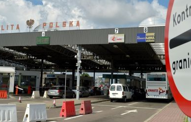 Польские пограничники предупреждают о временных перебоях в работе погранперехода Гусев — Голдап