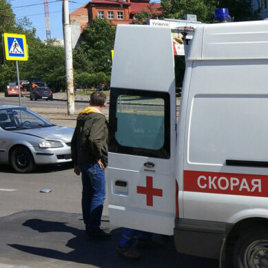 На улице Шевченко иномарка сбила калининградку (фото)