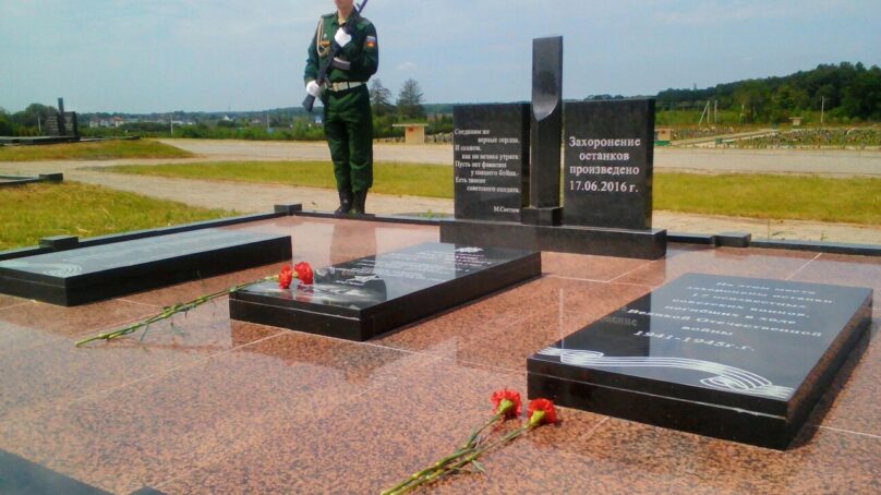 В Гурьевском районе увековечили память 47 красноармейцев