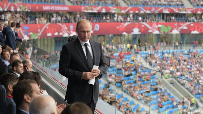 Владимир Путин не приедет в Петербург на финал Кубка Конфедераций