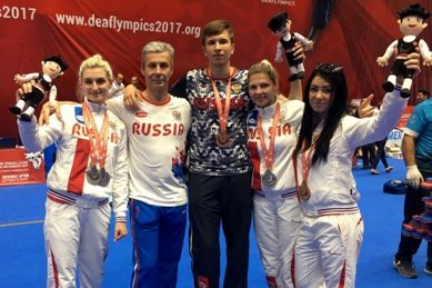Сурдлимпийская сборная России, куда вошли калининградцы — сильнейшая на планете