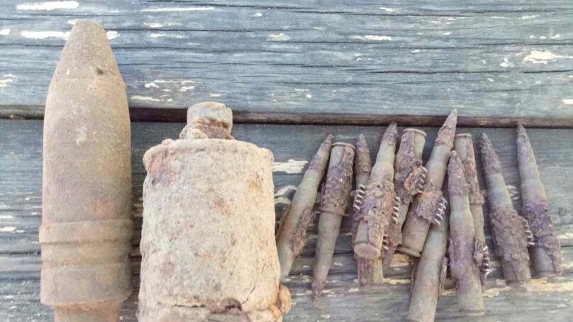 Гранату, фугас и патроны нашли под Багратионовском у местного жителя