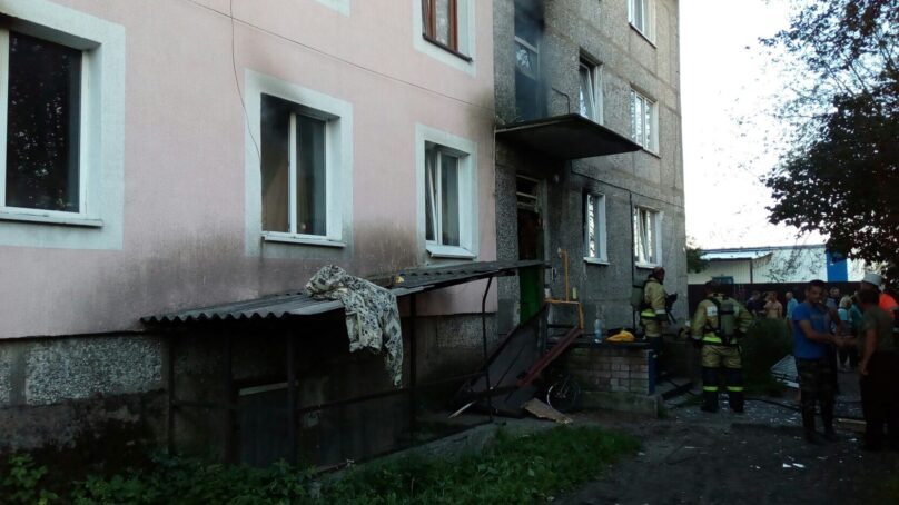 Взрыв в пос. Волочаевское произошел из-за жильца, который ремонтировал газовую плиту