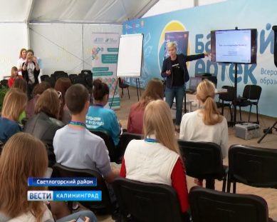 В «Балтийском Артеке» постигали азы развития своего дела