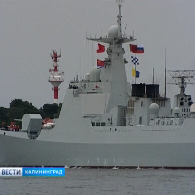 Корабль военно-морских сил Китая посетили более 100 жителей и гостей Балтийска