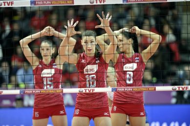 Сборная России по женскому волейболу выиграла у Доминиканы и Бельгии на Гран-при в Калининграде