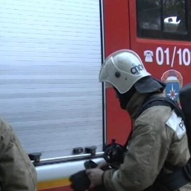 При пожаре в жилом доме в Балтийске пострадал человек
