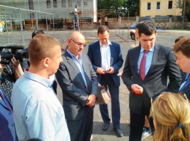 На месте сгоревшего рынка в Черняховске возобновится торговля