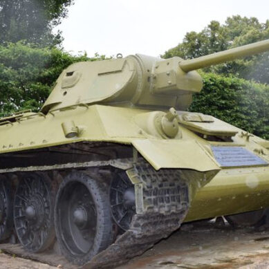 В Гданьске отреставрировали советский танк Т-34