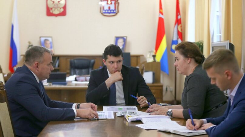 Антон Алиханов обсудил вопросы взаимодействия с начальником Калининградской железной дороги