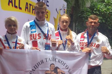 Три золота первенства мира по тайскому боксу завоевали Калининградцы