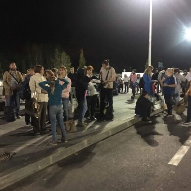 Людей из аэропорта «Храброво» эвакуировали. ВИДЕО
