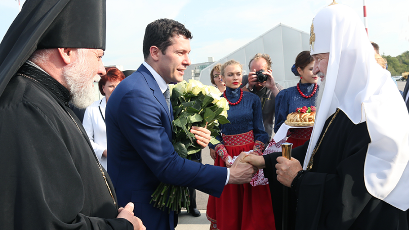 Патриарх Кирилл прибыл в Калининград