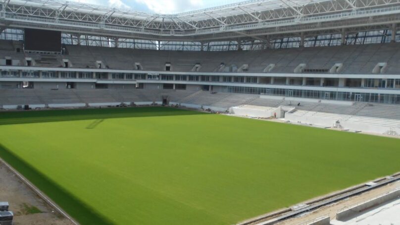 На «Стадионе Калининград» установили второе табло