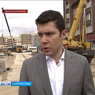 Антон Алиханов проверяет ход ремонтных работ на мостах «Высокий» и «Деревянный». Прямое включение