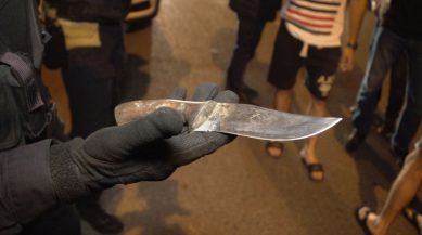 Полиция задержала калининградца, напавшего с ножом на прохожего