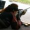 Юнармейцы в Гусеве соревновались по стрельбе из пневматической винтовки