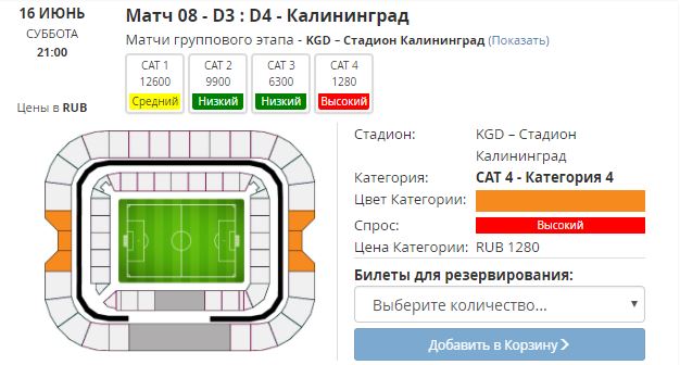 Стадион калининград арена схема