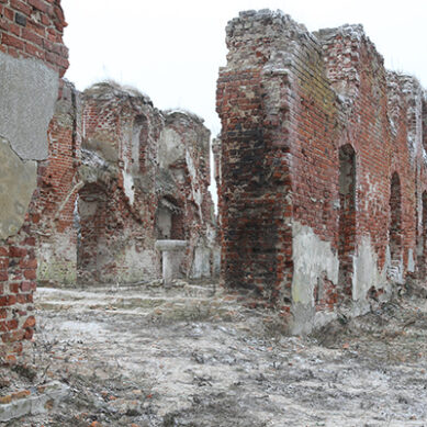 В Калининградской области началось восстановление средневекового Замка Бранденбург