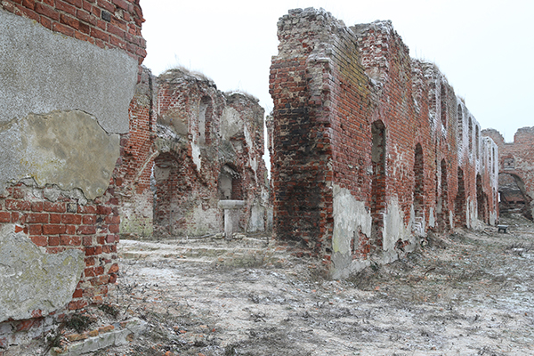 В Калининградской области началось восстановление средневекового Замка Бранденбург