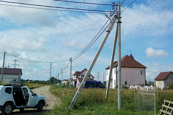 В Гурьевском городском округе по программе конкретных дел появились новые объекты уличного освещения