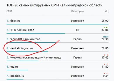 У портала «Новый Калининград» падают рейтинги и уходят соучредители