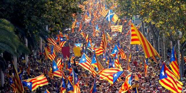 Каталония выходит из состава Испании