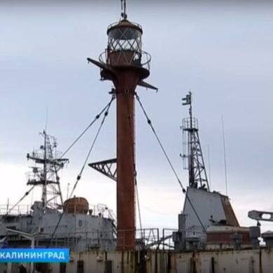 В Калининграде освятят плавучий маяк «Ирбенский»