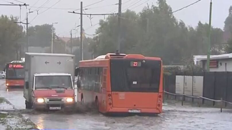 МЧС: во вторник в Калининграде ожидается сильный дождь
