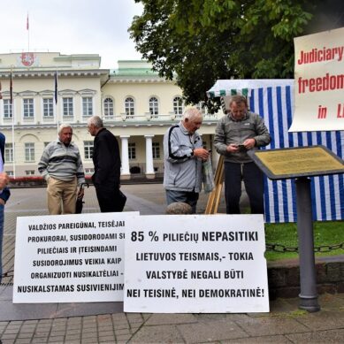 Грабаускас: В Вильнюсе участника акции «За справедливую Литву» закрыли в психбольнице
