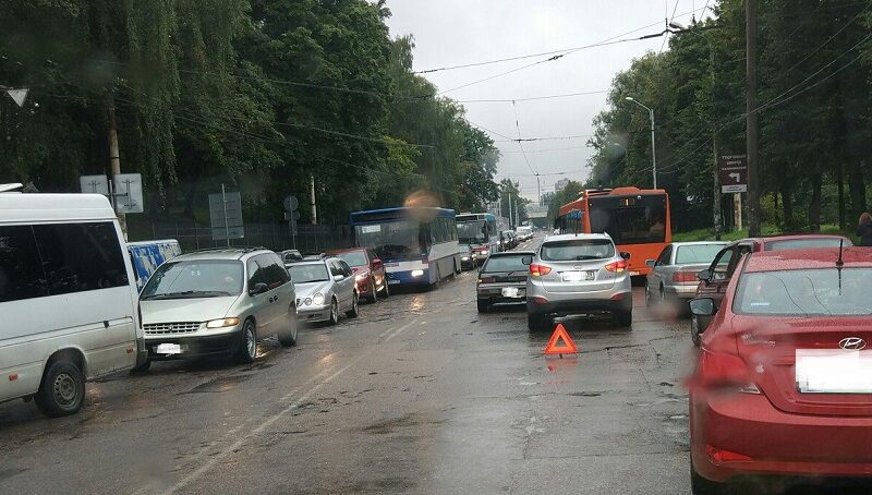 «ДТП и пробки»: Первая неделя сентября в Калининграде началась заторами на дорогах