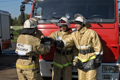 Добровольная пожарная дружина «Ростелекома» в Калининграде стала лучшей в регионе