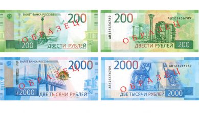 Украина запретила принимать банкноты России с Крымом