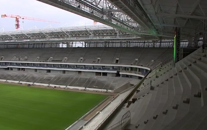 Калининградский стадион сдадут в течение трёх недель