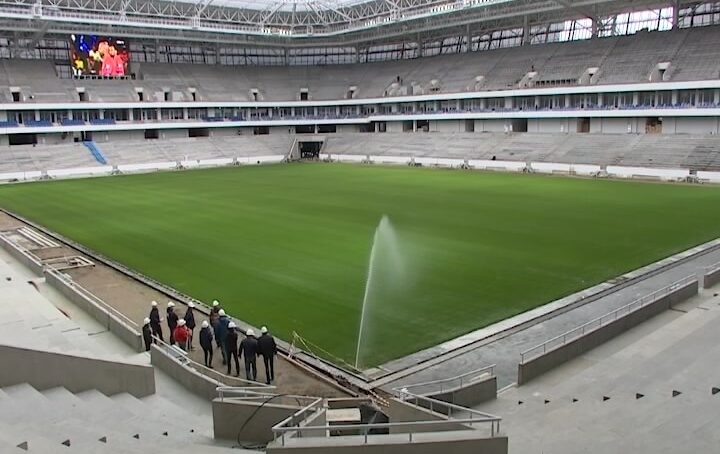 Минстрой РФ высоко оценил степень готовности стадиона «Калининград»