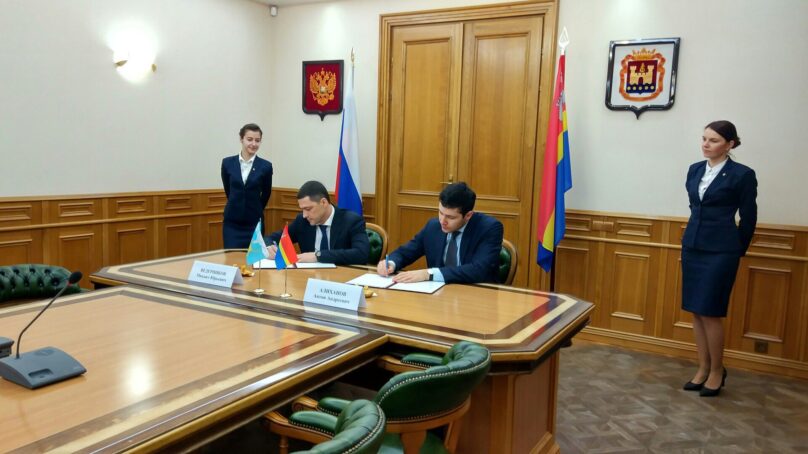 Алиханов и Ведерников подписали Соглашение. Калининградская и Псковская области усилят сотрудничество