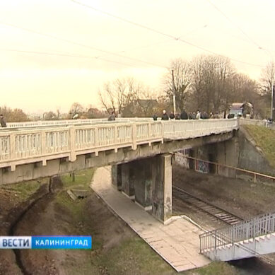 С реконструкцией моста на Киевской в Калининграде справились раньше срока