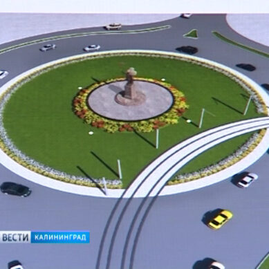 В Калининграде началась установка памятника Александру Невскому