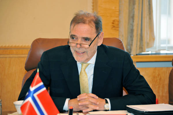 20 ноября состоится встреча губернатора с послом Норвегии в России