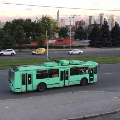 В Калининграде троллейбусы временно прекращают движение по ул. Комсомольской