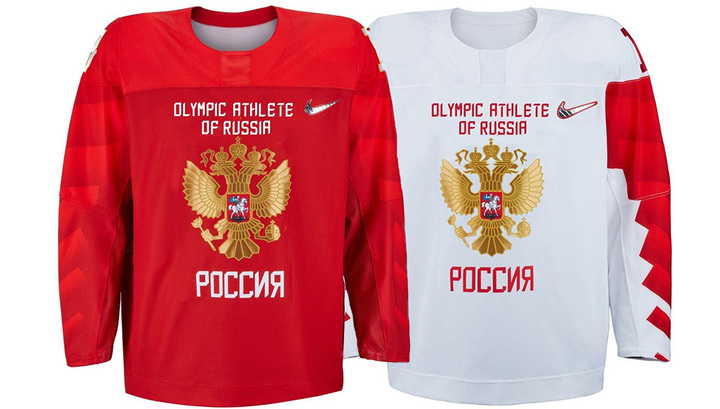 Представлен возможный вариант формы российских хоккеистов на Олимпиаде