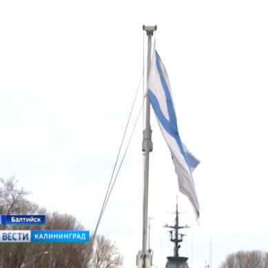 В Калининграде отметили день символа Военно-морского флота России — Андреевского флага