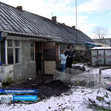Житель посёлка Малиновка живёт в доме, который вот-вот развалится